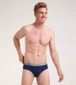 Underwear N024803 Blue Black GO ABC midi briefs Men sloggi - Image 2