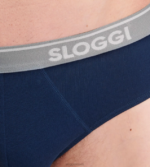Underwear N024803 Blue Black GO ABC midi briefs Men sloggi - Image 4