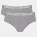 Underwear N024807 Stone Grey GO ABC midi briefs Men sloggi