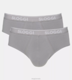 Underwear N024807 Stone Grey GO ABC midi briefs Men sloggi