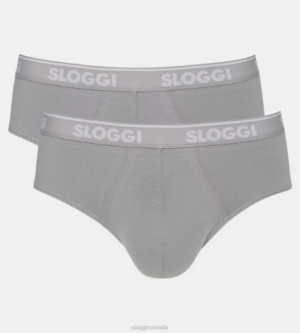Underwear N024807 Stone Grey GO ABC midi briefs Men sloggi