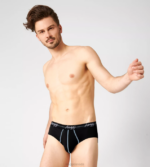 Underwear N024812 Black START midi briefs Men sloggi - Image 2