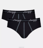 Underwear N024812 Black START midi briefs Men sloggi