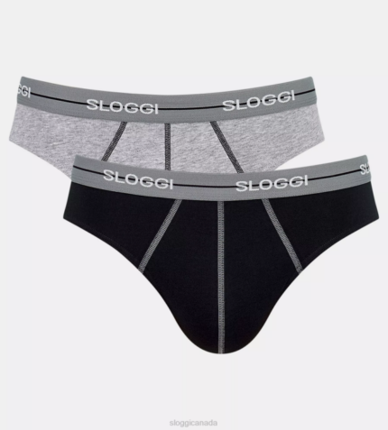Underwear N024814 Grey Combination START mini briefs Men sloggi