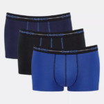 Underwear N024817 Black - Blue Combination START hipster briefs Men sloggi