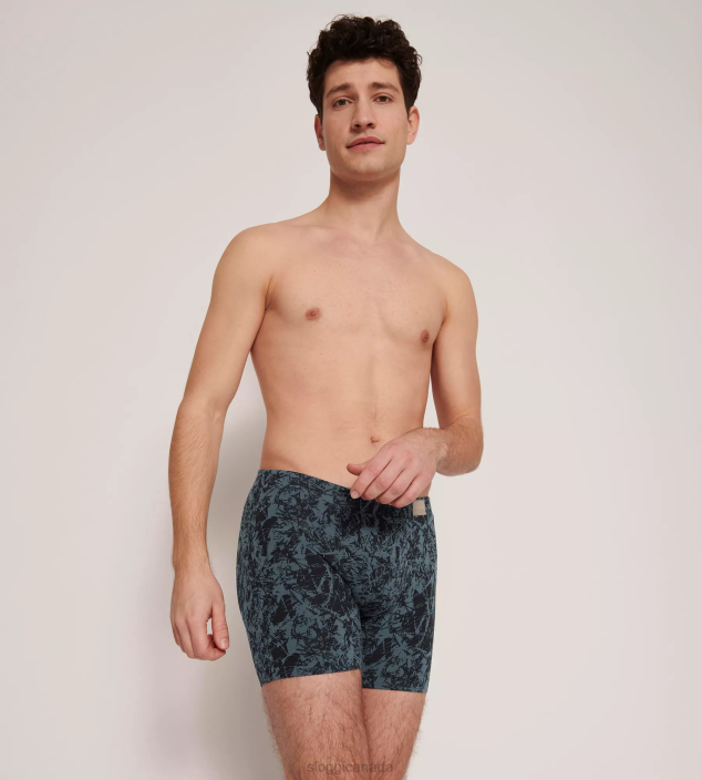 Underwear N024820 Violet - Dark Combination GO NATURAL shorts Men sloggi - Image 2