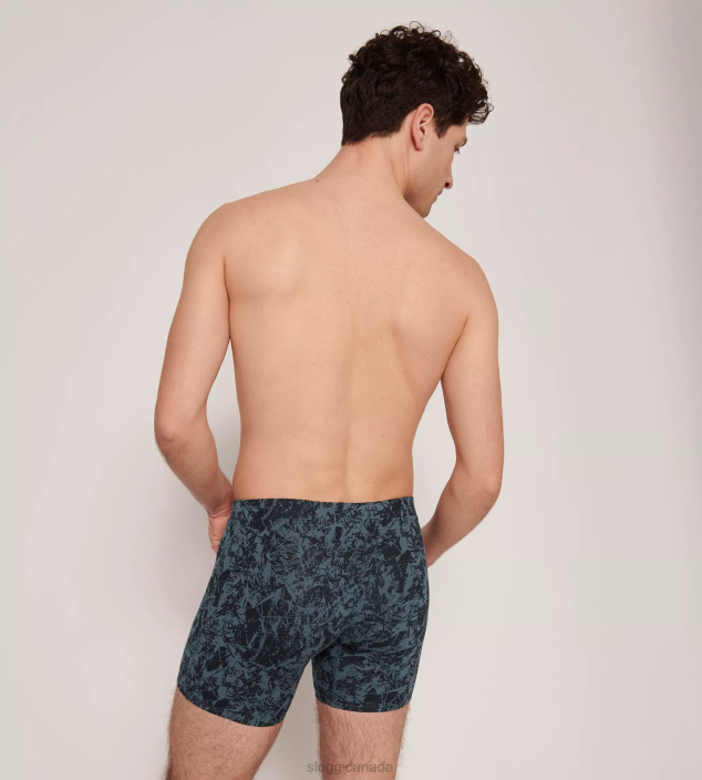 Underwear N024820 Violet - Dark Combination GO NATURAL shorts Men sloggi - Image 3