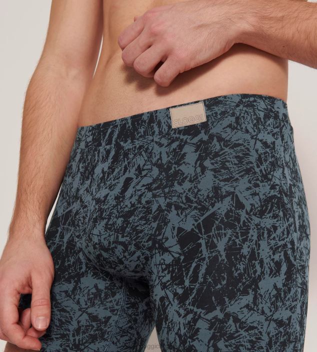 Underwear N024820 Violet - Dark Combination GO NATURAL shorts Men sloggi - Image 4