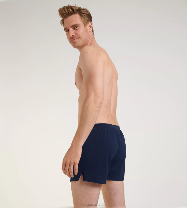 Underwear N024825 Orbit Blue GO NATURAL shorts Men sloggi - Image 3