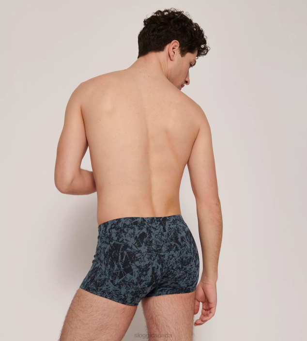Underwear N024828 Violet - Dark Combination GO NATURAL hipster briefs Men sloggi - Image 3