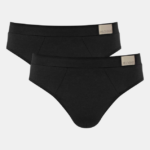 Underwear N024831 Black GO NATURAL midi briefs Men sloggi
