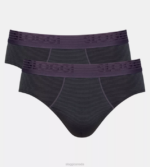 Underwear N024832 Black EVER COOL midi briefs Men sloggi - Image 2