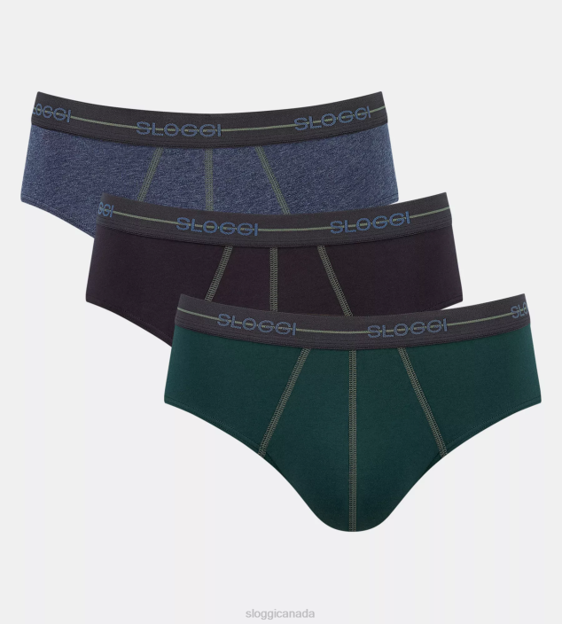 Underwear N024835 Multiple Colours START midi briefs Men sloggi - Image 2