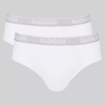 Underwear N024838 White GO ABC midi briefs Men sloggi