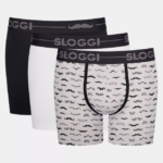 Underwear N024844 Grey Combination GO shorts Men sloggi