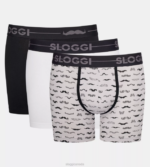 Underwear N024844 Grey Combination GO shorts Men sloggi