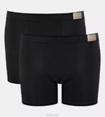 Underwear N024851 Black GO NATURAL shorts Men sloggi