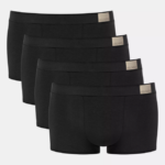 Underwear N024854 Black GO NATURAL hipster briefs Men sloggi