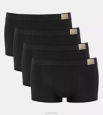 Underwear N024854 Black GO NATURAL hipster briefs Men sloggi