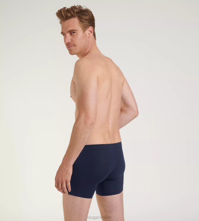 Underwear N024856 Blue - Dark Combination GO NATURAL shorts Men sloggi - Image 7