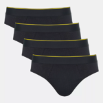 Underwear N024862 Black EVER AIRY midi briefs Men sloggi