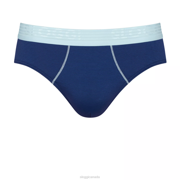 Underwear N024865 Blue - Dark Combination EVER COOL midi briefs Men sloggi - Image 2
