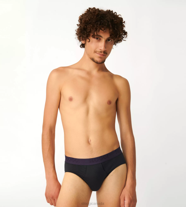 Underwear N024865 Blue - Dark Combination EVER COOL midi briefs Men sloggi - Image 5