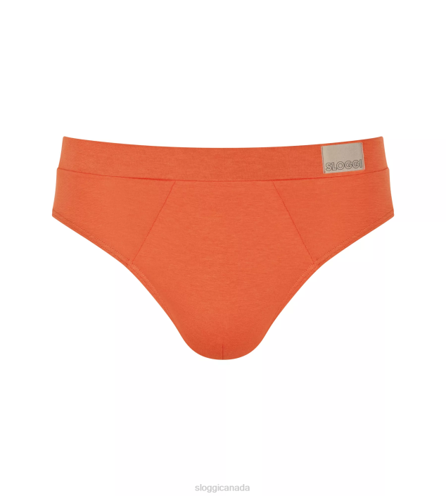 Underwear N024875 Brown - Dark Combination GO NATURAL midi briefs Men sloggi - Image 3