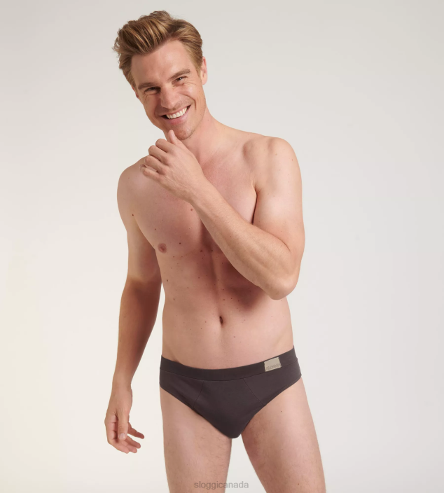 Underwear N024875 Brown - Dark Combination GO NATURAL midi briefs Men sloggi - Image 6