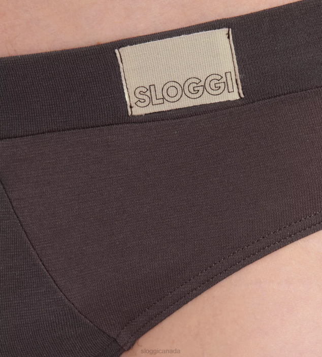 Underwear N024875 Brown - Dark Combination GO NATURAL midi briefs Men sloggi - Image 8