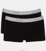 Underwear N024885 Black GO ABC hipster briefs Men sloggi