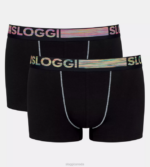Underwear N024889 Black GO ABC NATURAL hipster briefs Men sloggi - Image 3