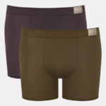 Underwear N024911 Brown - Dark Combination GO NATURAL shorts Men sloggi